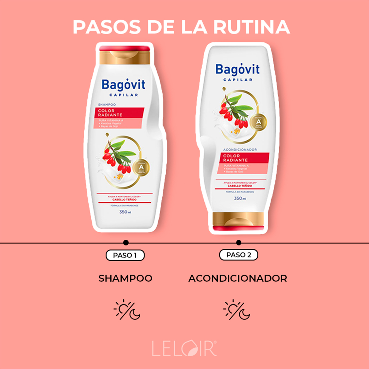 Bagóvit Capilar Rutina Color Radiante