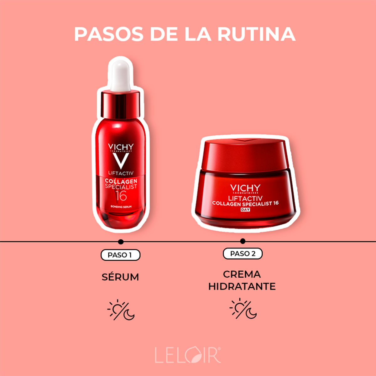 Rutina Vichy Liftactiv Collagen Specialist Antiedad De Día
