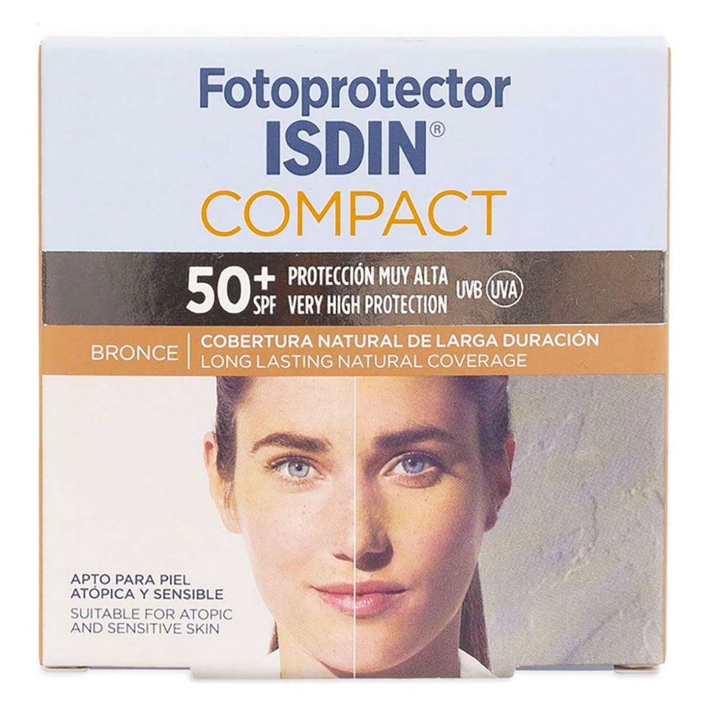 [ELIMINADO] Fotoprotector Isdin Spf50+ Compacto Oil Free Bronce Vto 7-26