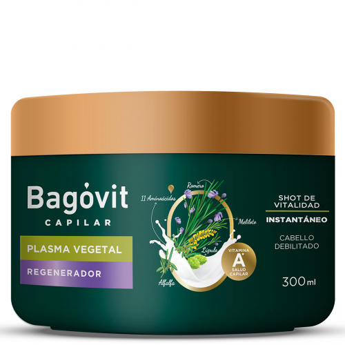 Bagóvit Capilar Plasma Vegetal Regenerador Máscara