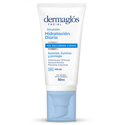 Dermaglós Facial Emulsión Hidratación Diaria Fps30