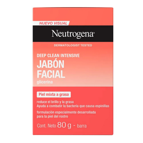 Neutrogena Deep Clean Intensive Barra De Limpieza Facial