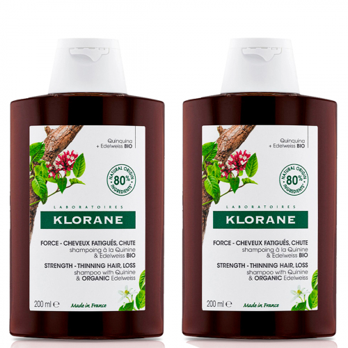 Pack 2 Klorane Quinina Shampoo X 200ml