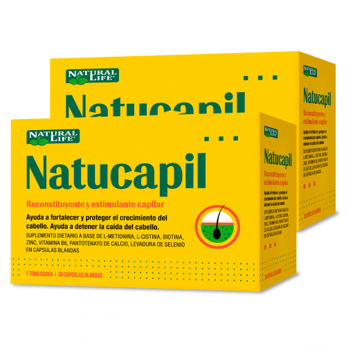 Pack 2 Natural Life Natucapil Suplemento