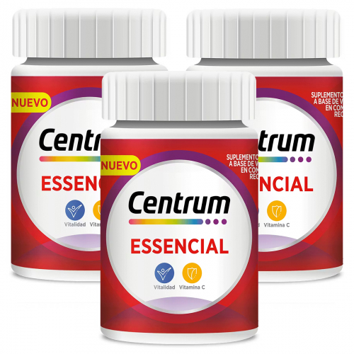 Pack 3 Centrum Essencial Suplemento