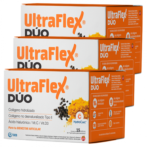 Pack 3 Ultraflex Dúo Colágeno Hydrocurc