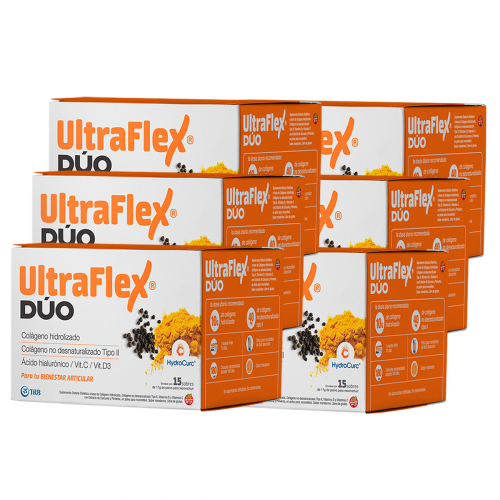 Pack 6 Ultraflex Dúo Colágeno Hydrocurc