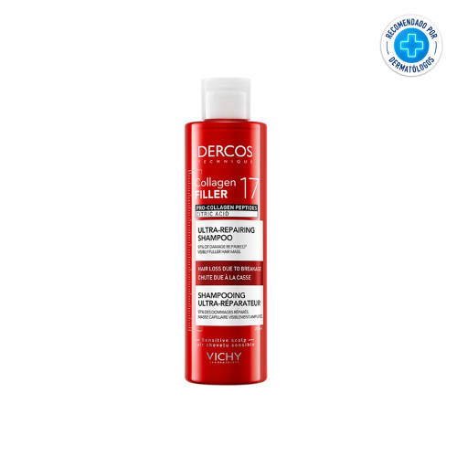 Vichy Dercos Collagen Filler 17 Shampoo