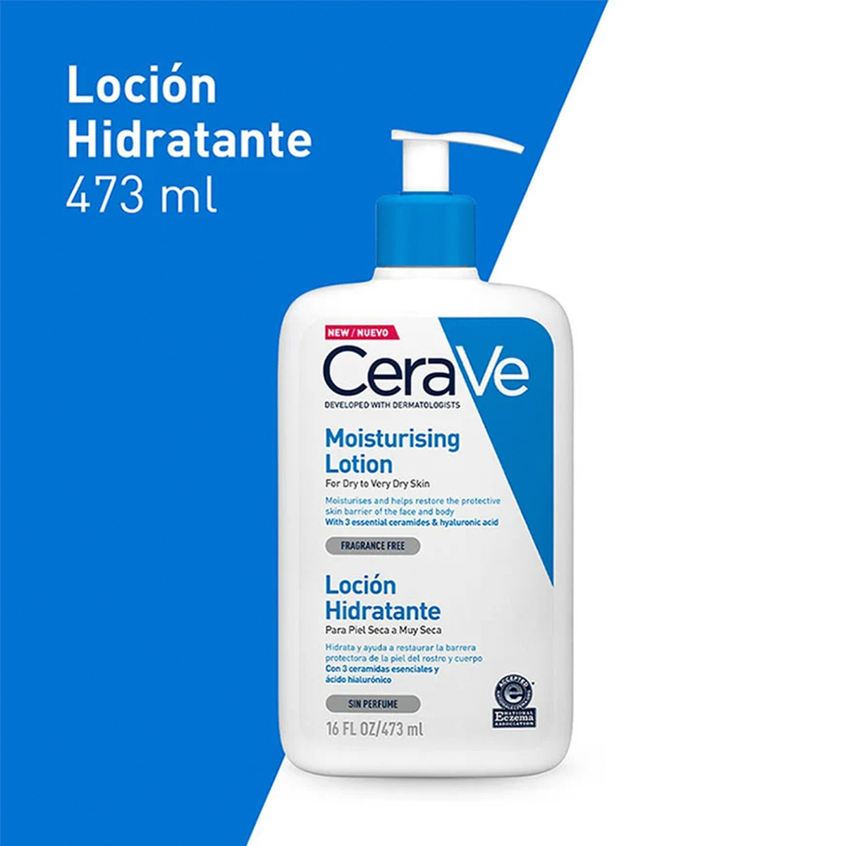 Cerave Loción Hidratante Piel Seca A Muy Seca X 473ml