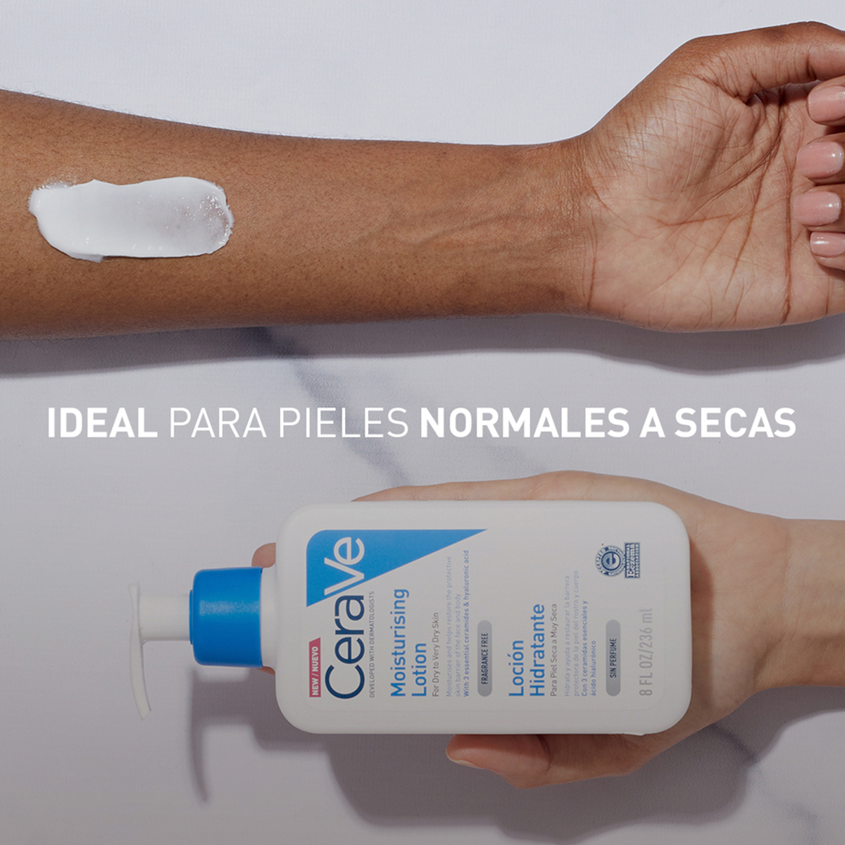 Cerave Loción Hidratante Piel Seca A Muy Seca X 236ml