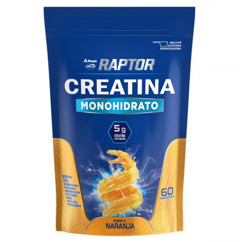 Bagó Raptor Creatina Sabor Naranja