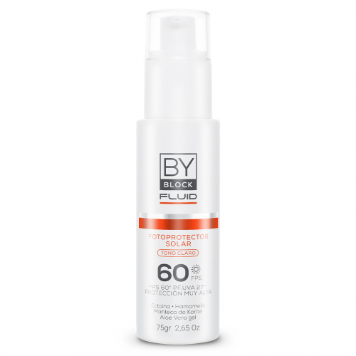 By Block Fluid Fotoprotector Facial Fps60 Color Claro Vto 01-27