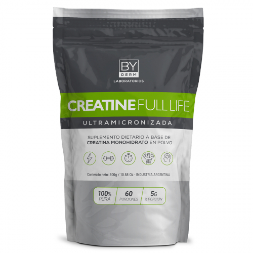 By Derm Creatine Full Life Creatina Ultramicronizada