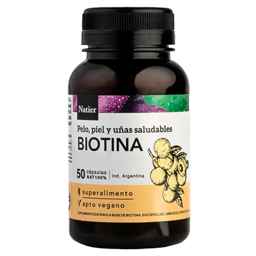 Natier Biotina Cápsulas