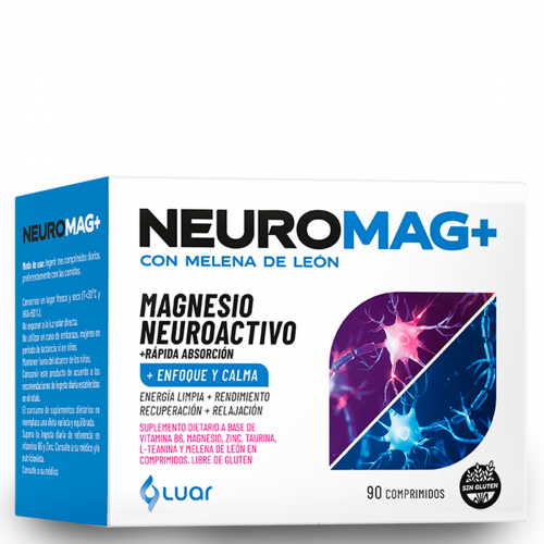Neuromag+ Magnesio Neuroactivo Con Melena De León