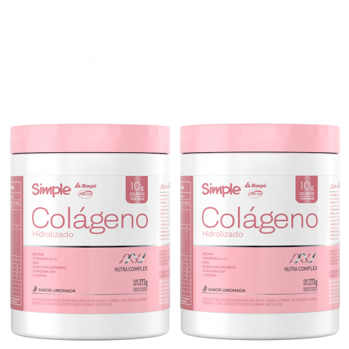 Pack 2 Simple Colágeno Hidrolizado Polvo