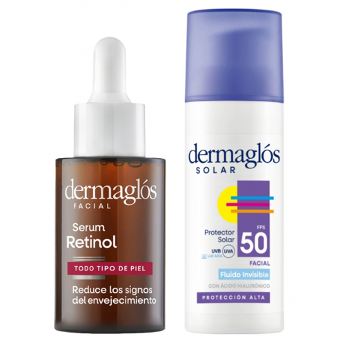 Rutina Dermaglós Facial Antiarrugas + Protección Solar