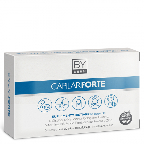By Derm Capilar Forte X 30 Cápsulas