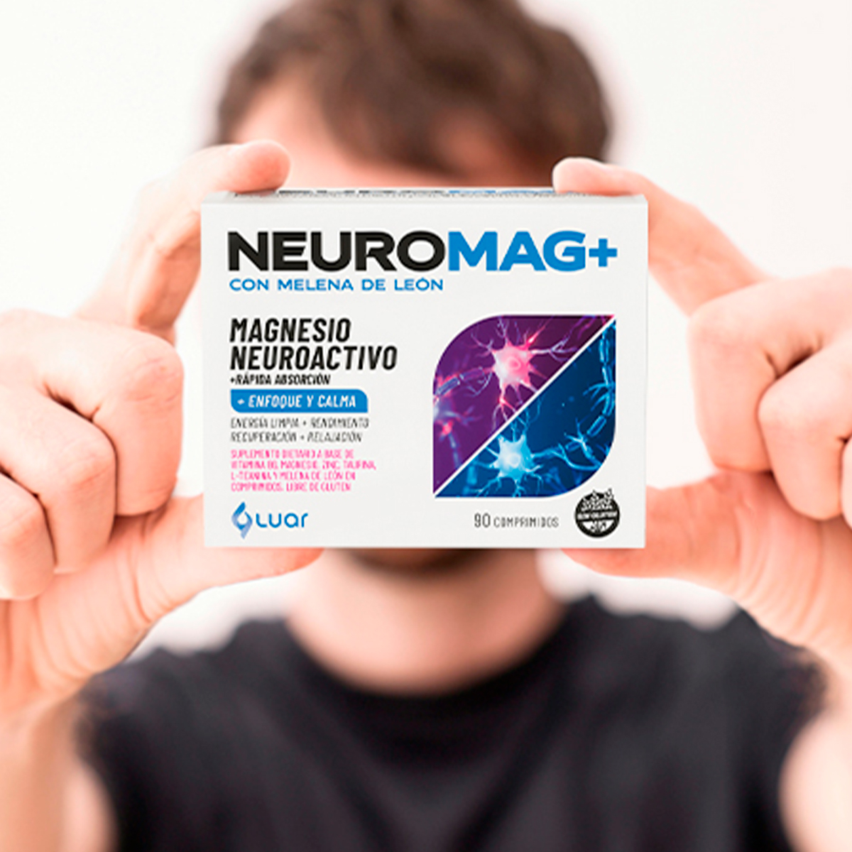 Pack 2 Neuromag+ Magnesio Neuroactivo Con Melena De León