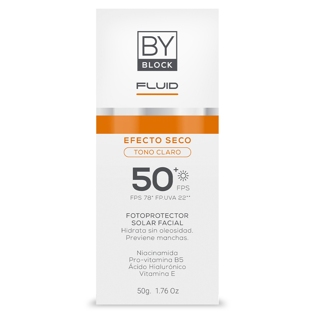 By Block Fluid Fotoprotector Efecto Seco Color Fps50