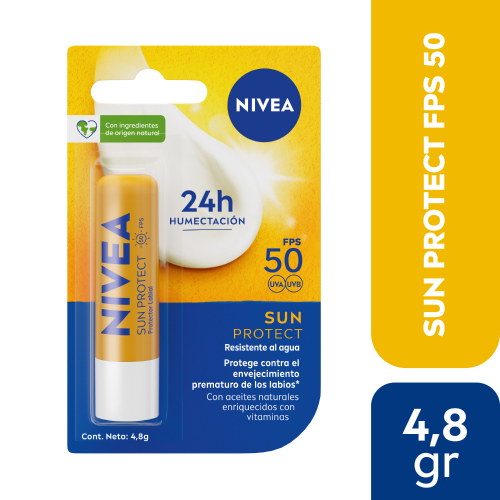 Nivea Protector Solar Labial Humectante Sun Protect