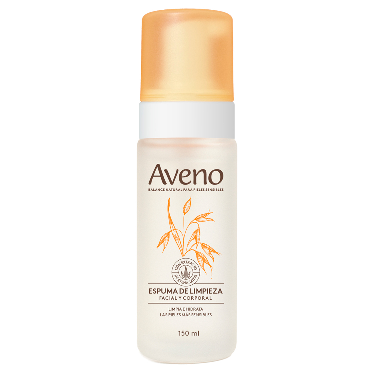 Aveno Espuma De Limpieza Facial Y Corporal