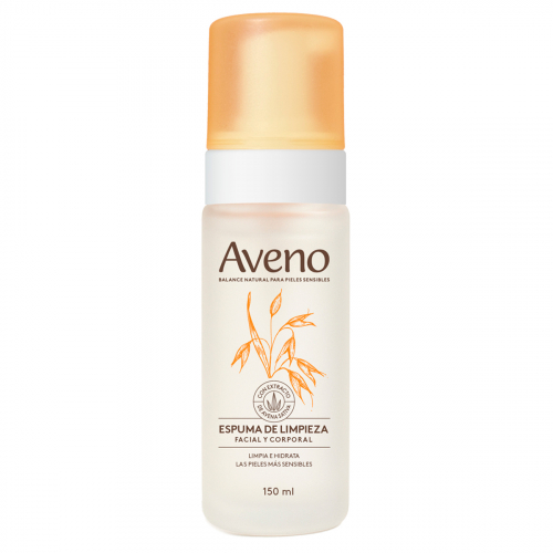 Aveno Espuma De Limpieza Facial Y Corporal