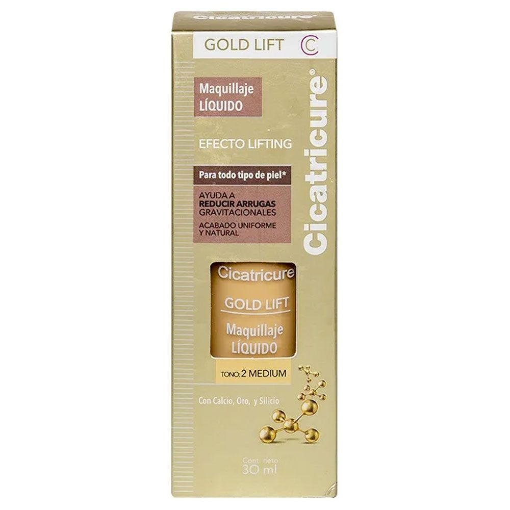 Cicatricure Gold Lift Base De Maquillaje Líquido Vto 6-26
