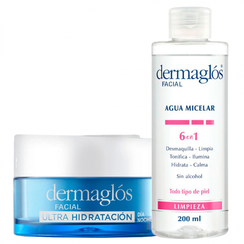 Dermaglós Rutina Ultra Hidratación Facial De Día