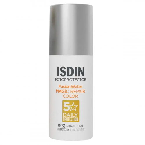Fotoprotector Isdin Spf50 Fusion Water Magic Repair Color