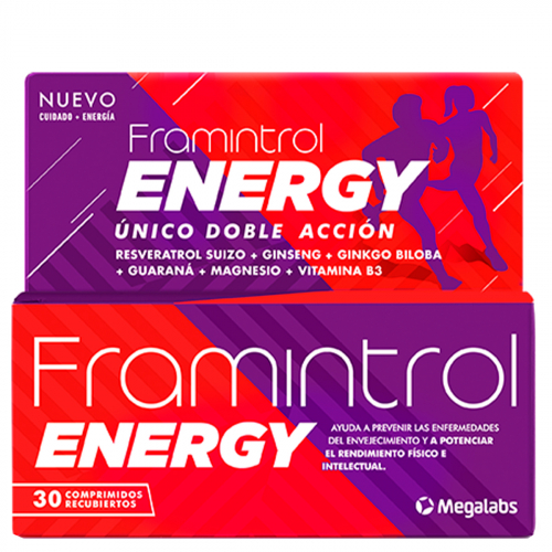 Framintrol Energy Doble Acción Resveratrol