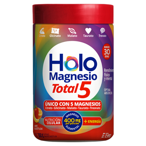 Holomagnesio Total 5 En Polvo X 300 Gramos