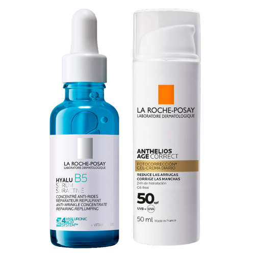 La Roche Posay Combo Hyalu B5 Sérum + Age Correct Fps50