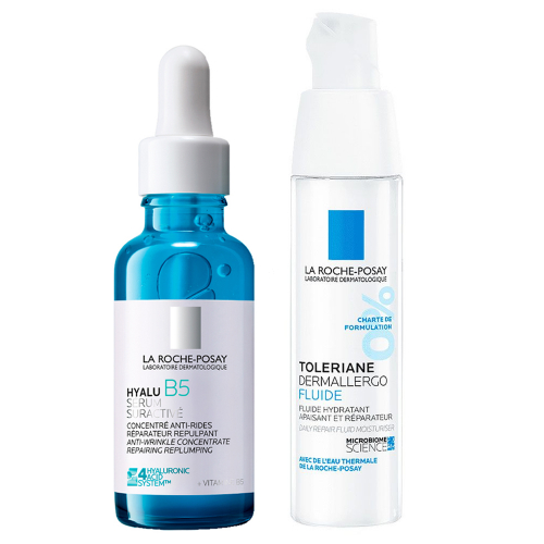La Roche Posay Combo Hyalu B5 Sérum + Toleriane Fluido