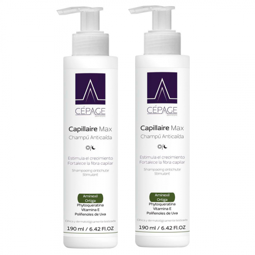 Pack 2 Cepage Capillaire Max Champú Anticaí­da