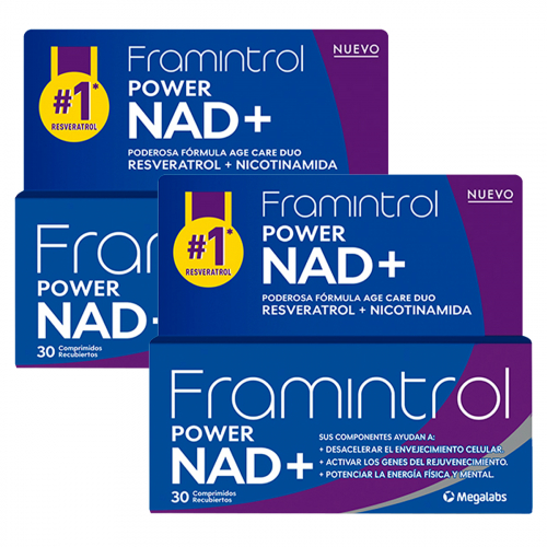 Pack 2 Framintrol Power Nad+ Resveratrol