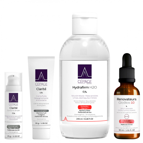 Rutina Cepage Facial Piel Con Manchas Noche