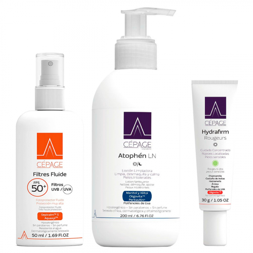 Rutina Cepage Facial Piel Con Rojeces Día