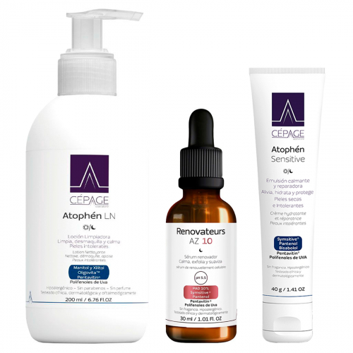 Rutina Cepage Facial Piel Con Rojeces Noche