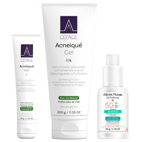 Rutina Cepage Facial Piel Oleosa Día
