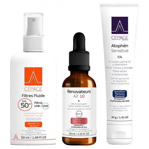 Rutina Cepage Facial Renovador Piel Sensible