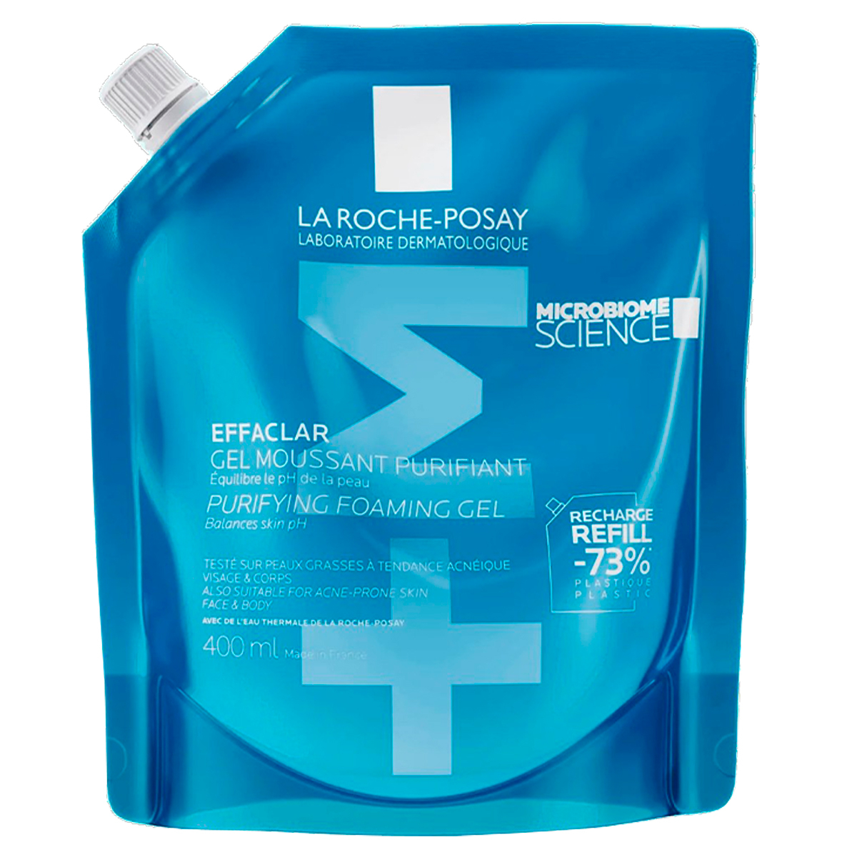 La Roche Posay Effaclar Gel Moussant Purificante Refill X 400ml