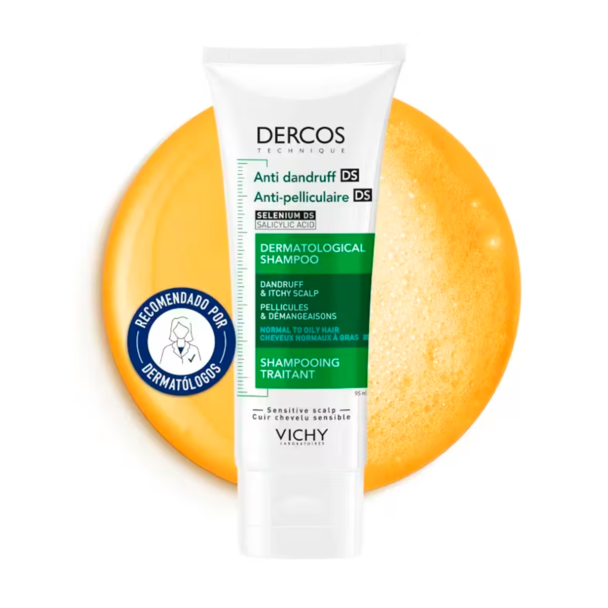 Vichy Dercos Shampoo Anticaspa Normal A Graso X 95ml