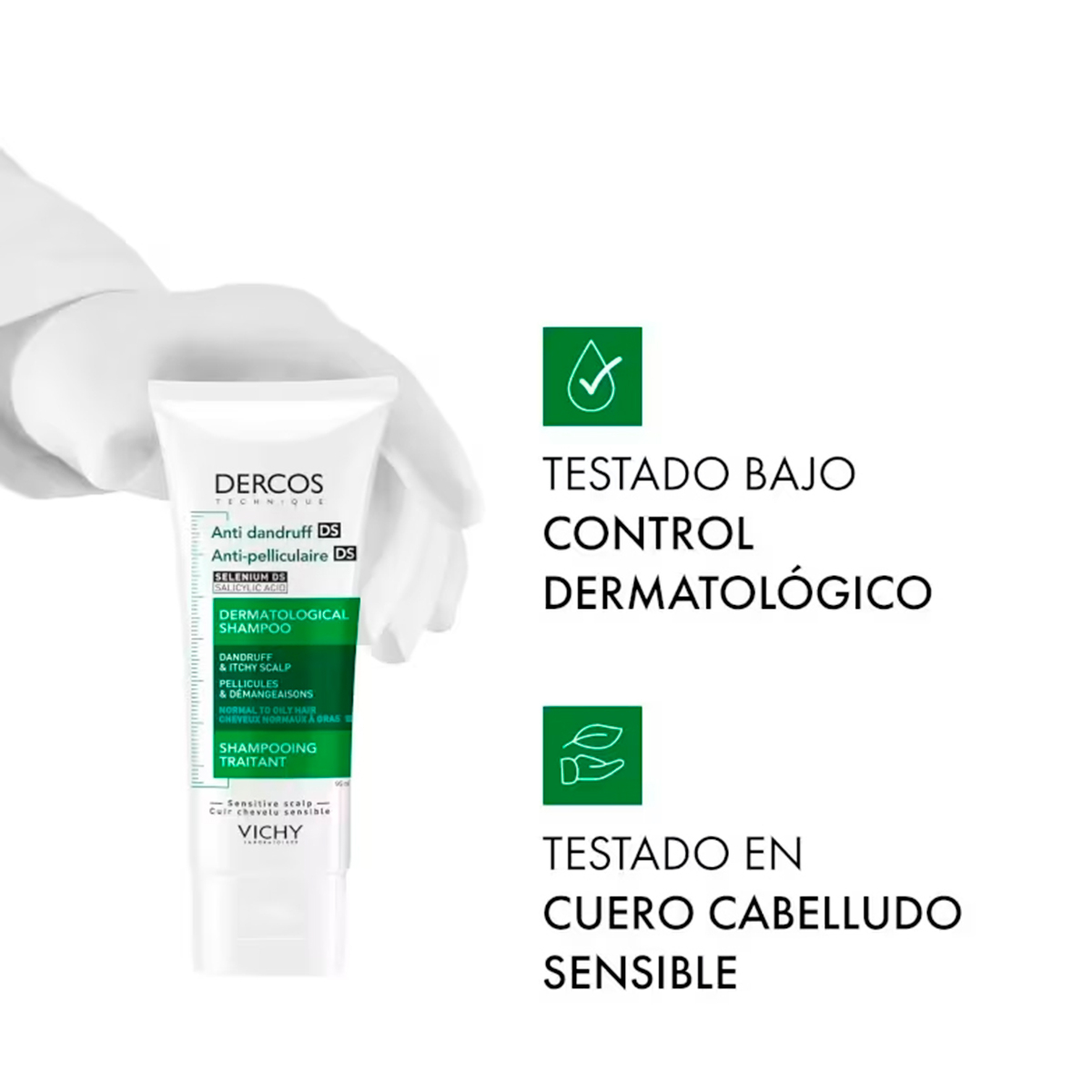 Vichy Dercos Shampoo Anticaspa Normal A Graso X 95ml