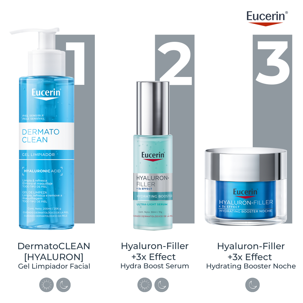 Eucerin Hyaluron Filler + 3x Effect Gel Facial Ultra Light