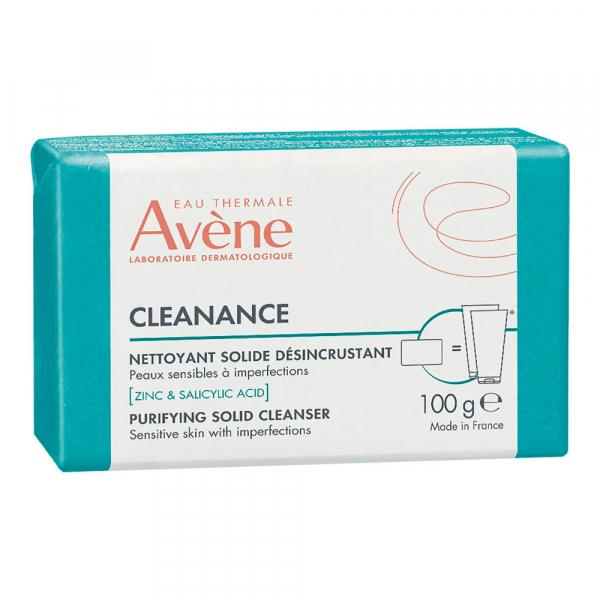 Avene Cleanance Barra Dermatológica Desincrustante