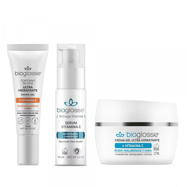 Bioglosse Rutina Cuidado Facial Vitamina C