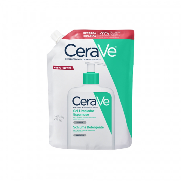 Cerave Gel Limpiador Espumoso Refill