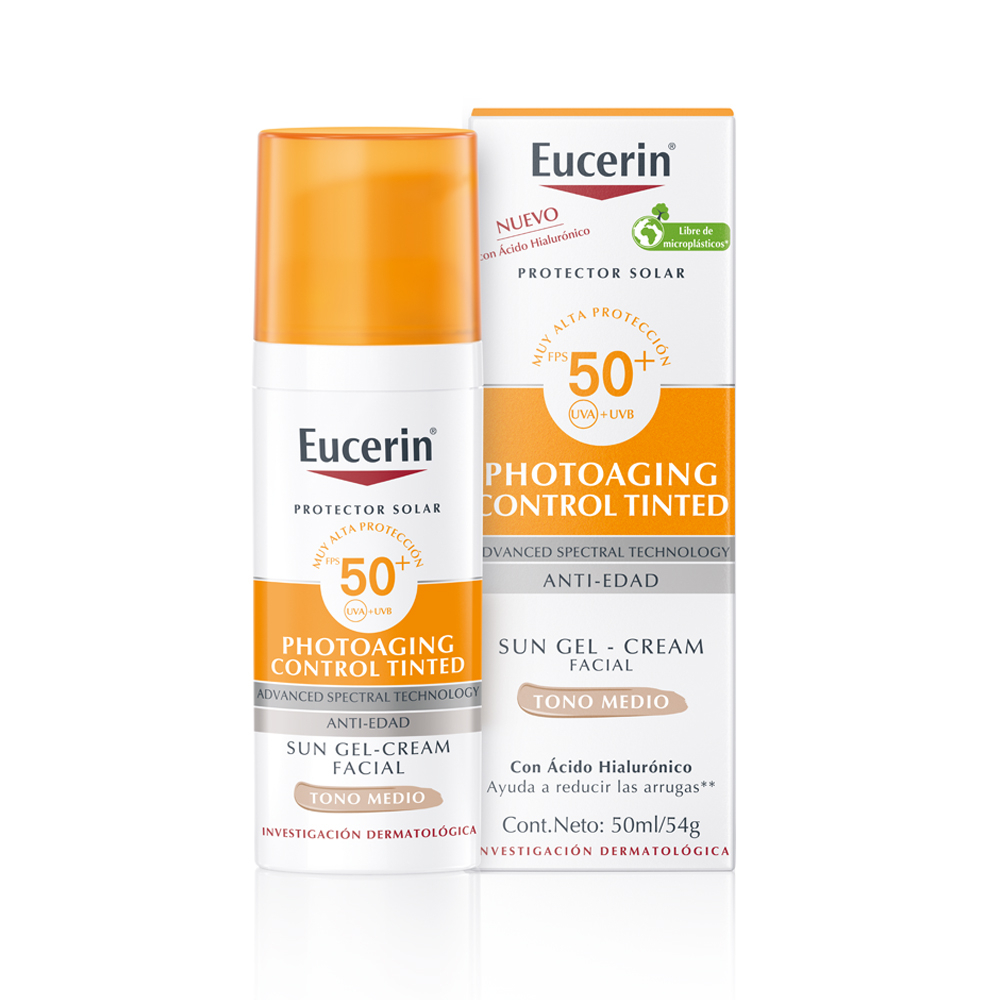 Eucerin Photoaging Control Tono Medio Fps50+ Protector Solar Facial