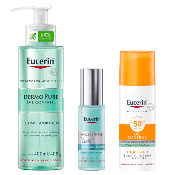 Eucerin Rutina Completa Para Piel Grasa